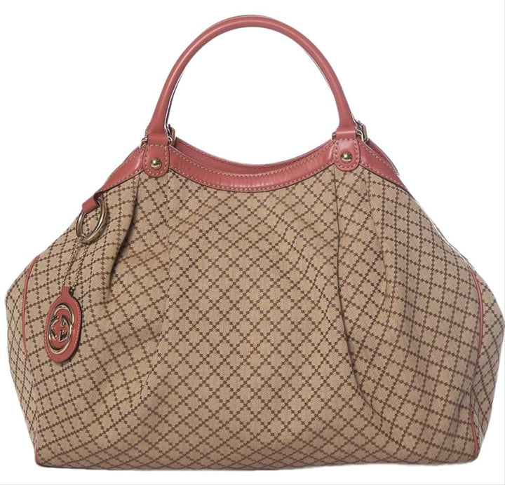G*G Sukey & Tan Canvas Tote