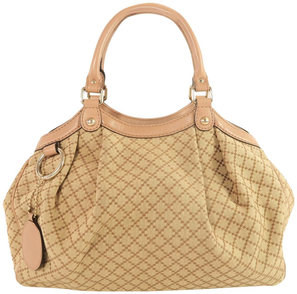 G*G Sukey Brown Canvas Tote