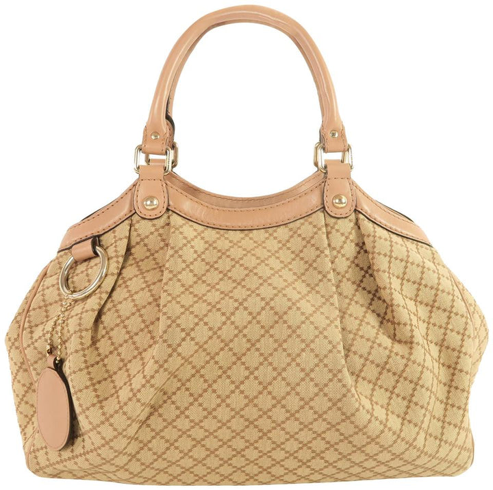 G*G Sukey Brown Canvas Tote