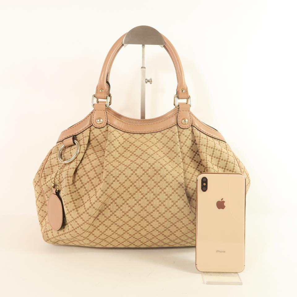 G*G Sukey Brown Canvas Tote