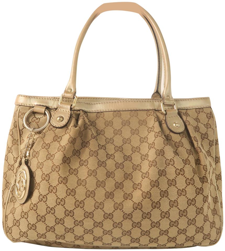G*G Sukey Grey Canvas Tote