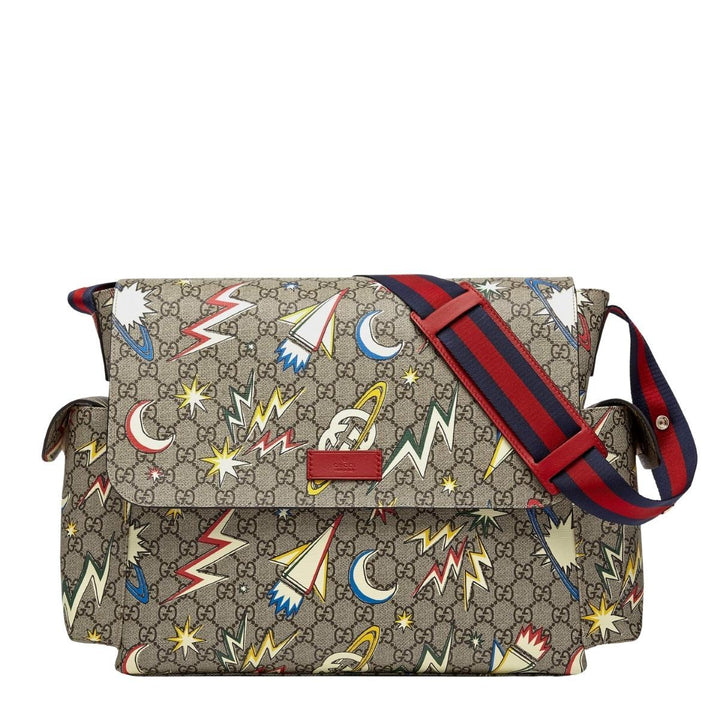 Gucci-Supreme Space-print Canvas Baby Changing Bag - Runway Catalog