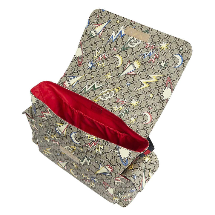 Supreme Space-print Canvas Baby Changing Bag