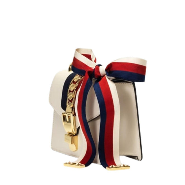 Sylvie Leather Mini Chain Bag