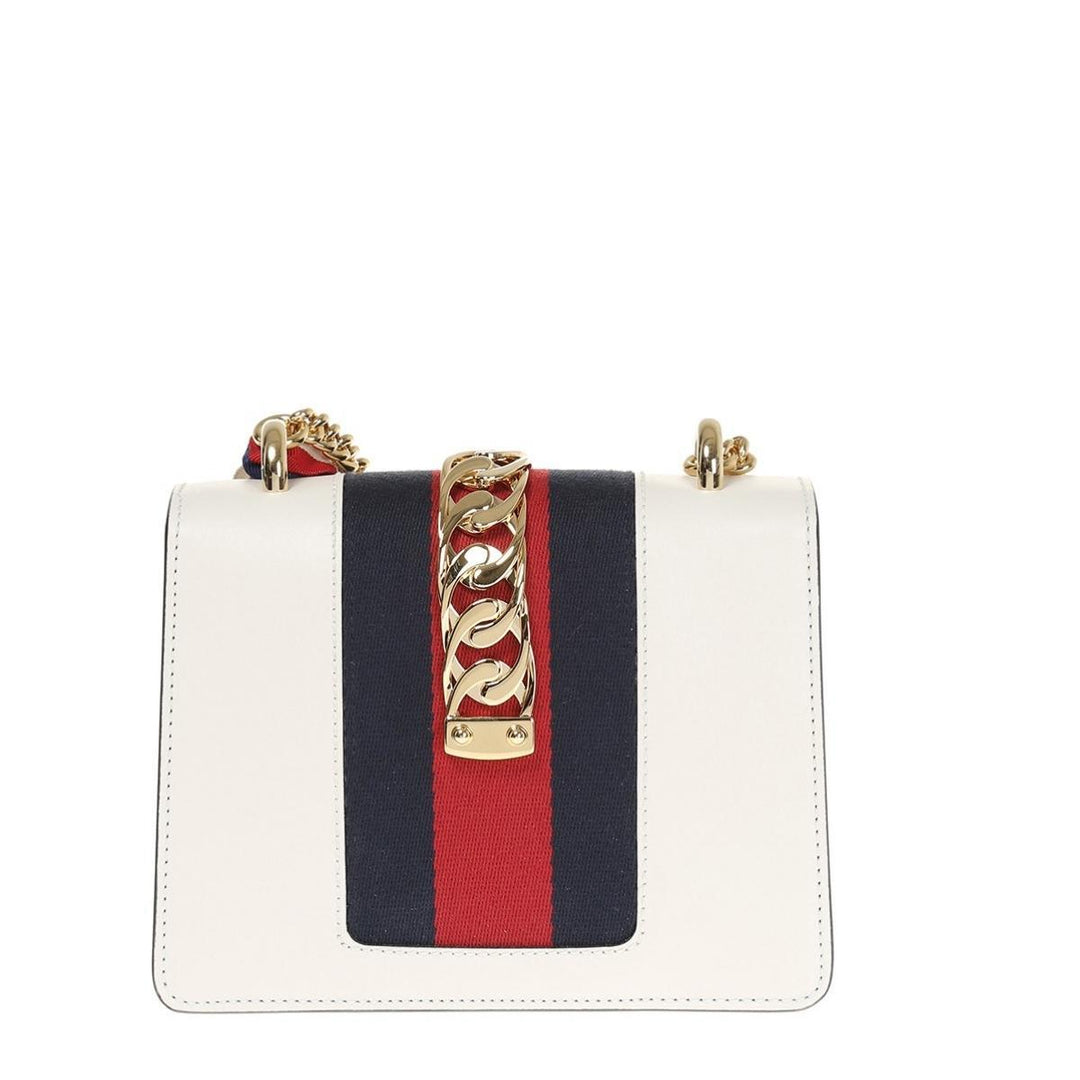 Sylvie Leather Mini Chain Bag
