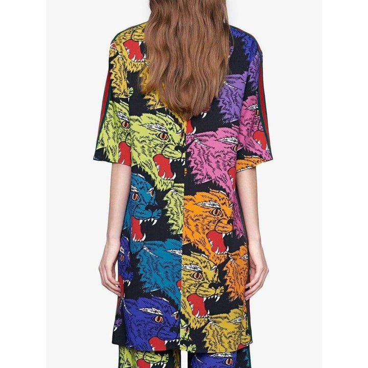Tiger Face Tunic Dress