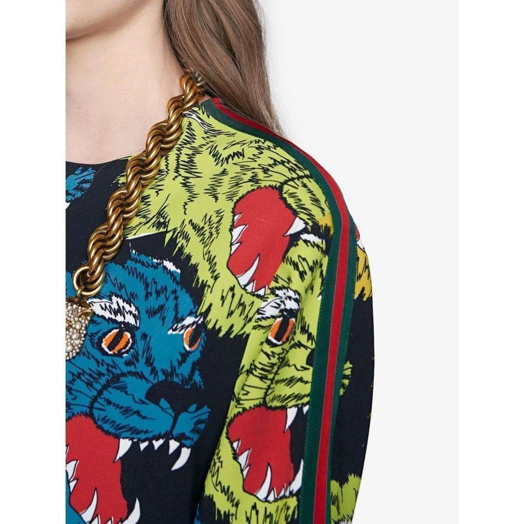 Tiger Face Tunic Dress