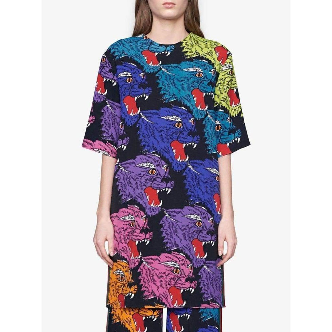 Tiger Face Tunic Dress