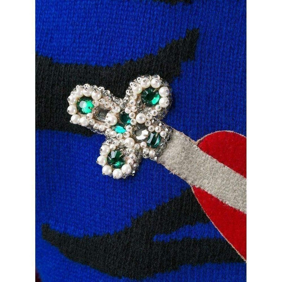 Tiger Knit Sweater Jumper