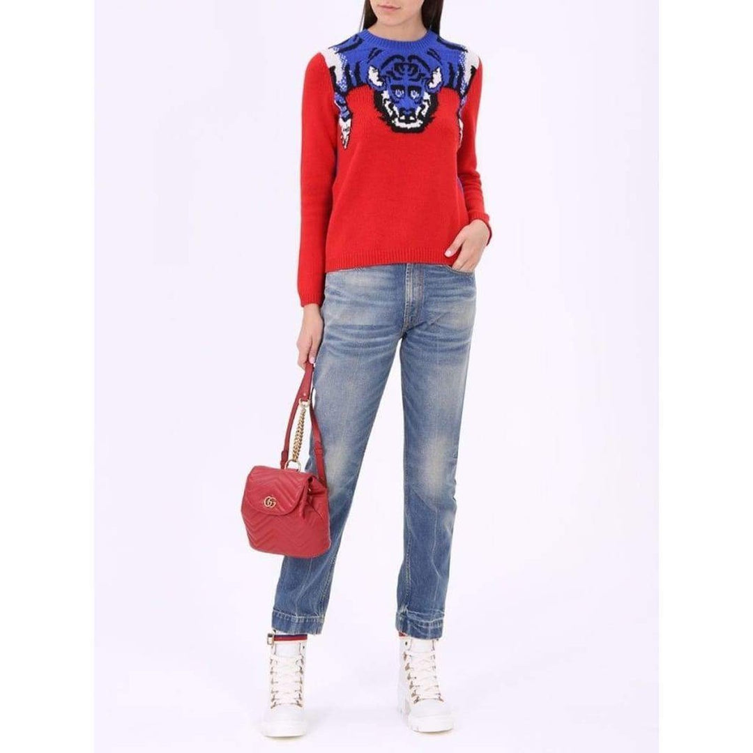 Tiger Knit Sweater Jumper