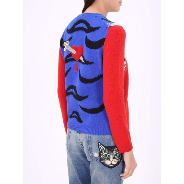 Tiger Knit Sweater Jumper