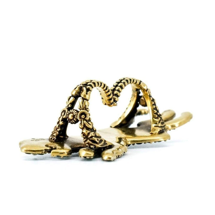 Two Finger Colour Ring Size IT 14/ US 6¼
