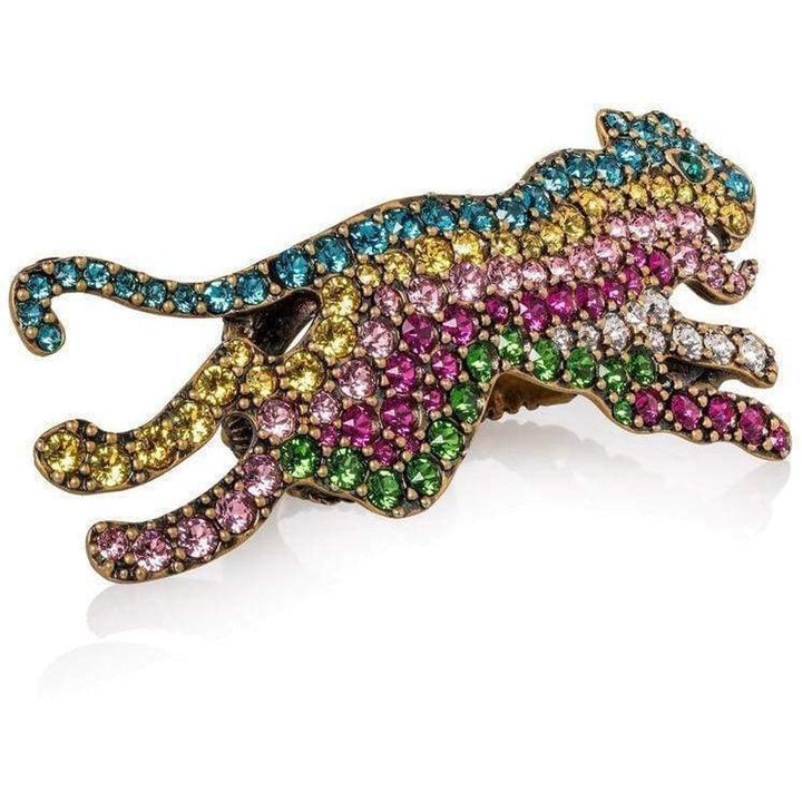 Two Finger Colour Ring Size IT 14/ US 6¼