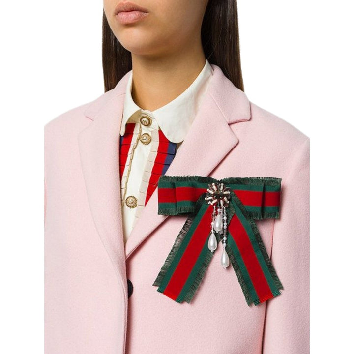 Web Bow Brooch