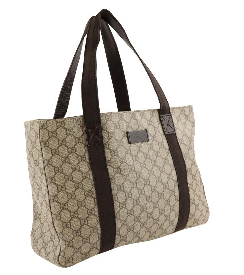 G*G Webby GG Supreme Bag Brown Pvc Tote