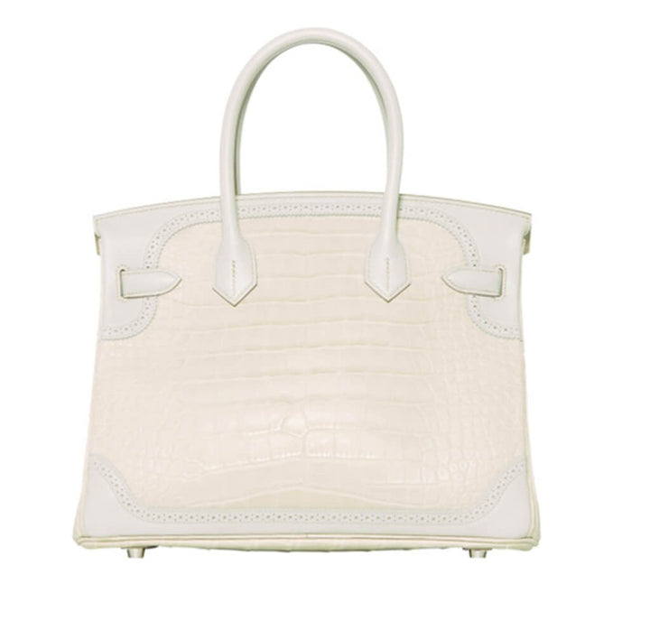 Hermès Ghillies Birkin 30 Bag Beton Limited Edition