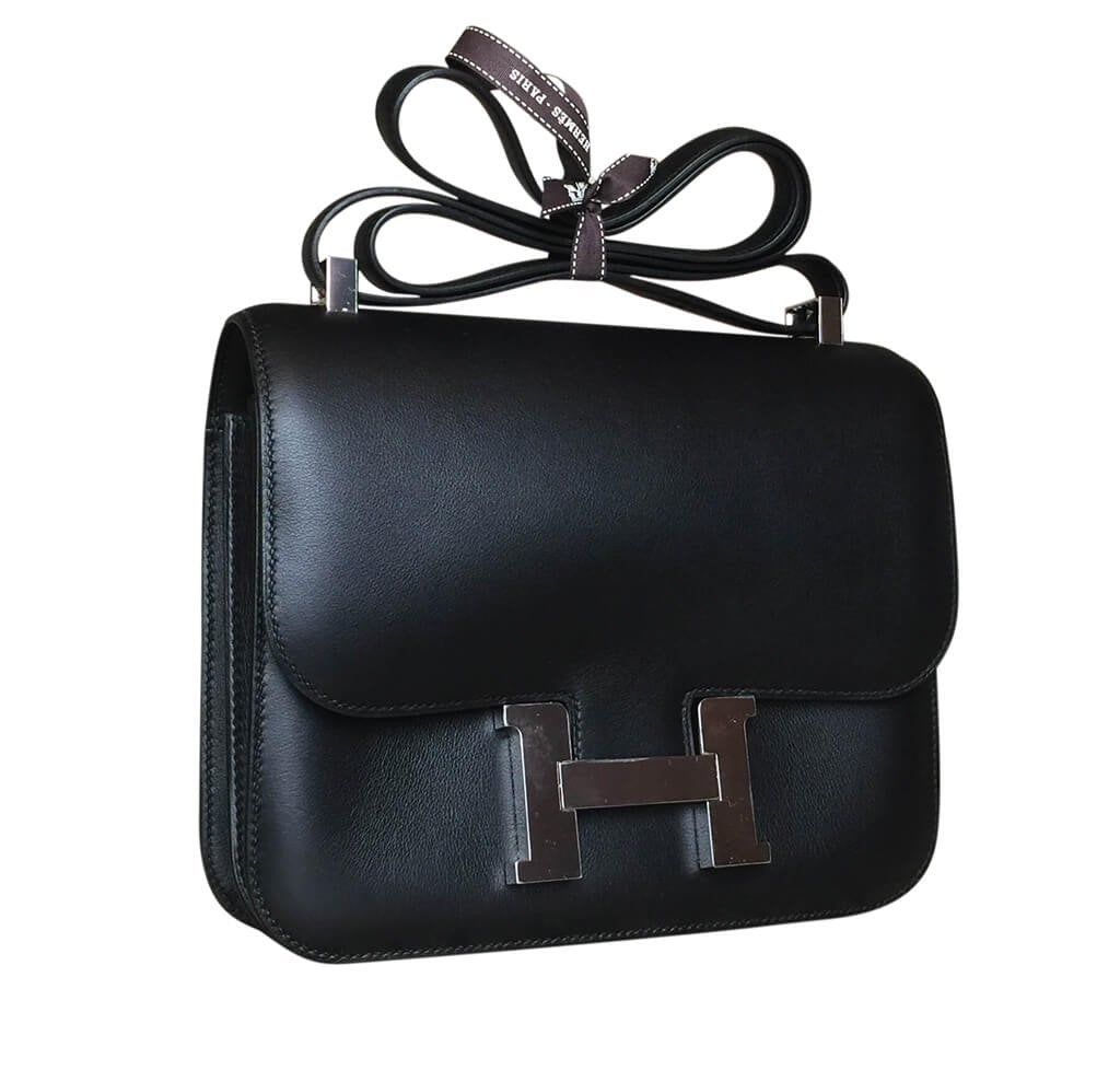Hermès Constance 24 Bag Black Swift