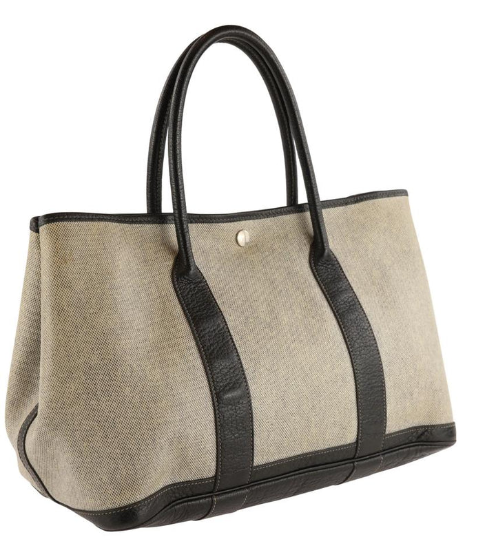 Hermès Garden Party 36 Gray Toile Tote