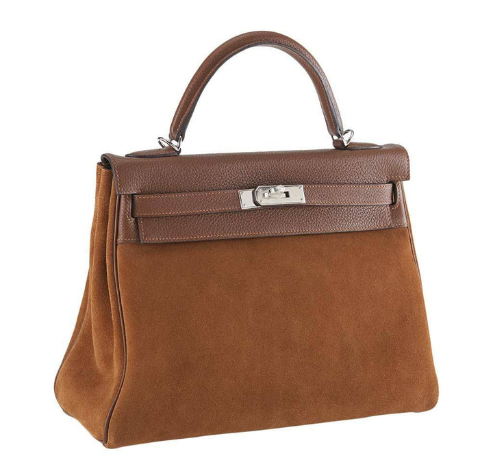 Hermès Kelly 32 Fauve Grizzly Bag - Limited Edition