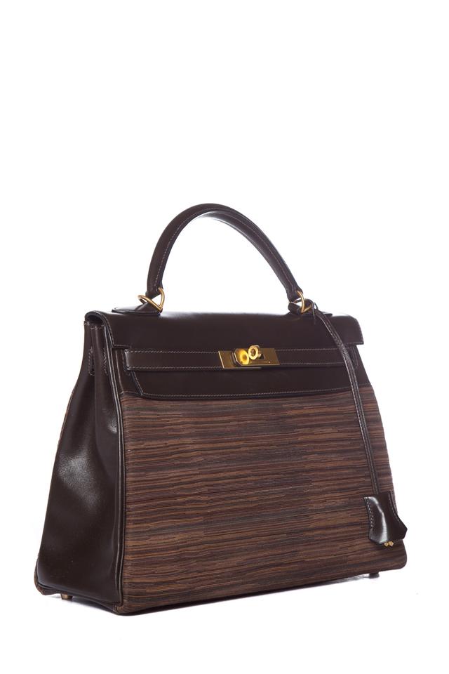 Hermès Kelly Vibrato 28 Cm Brown Tote