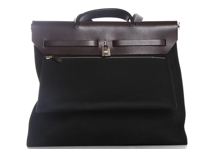 Hermès Shoulder Bag Black Tote