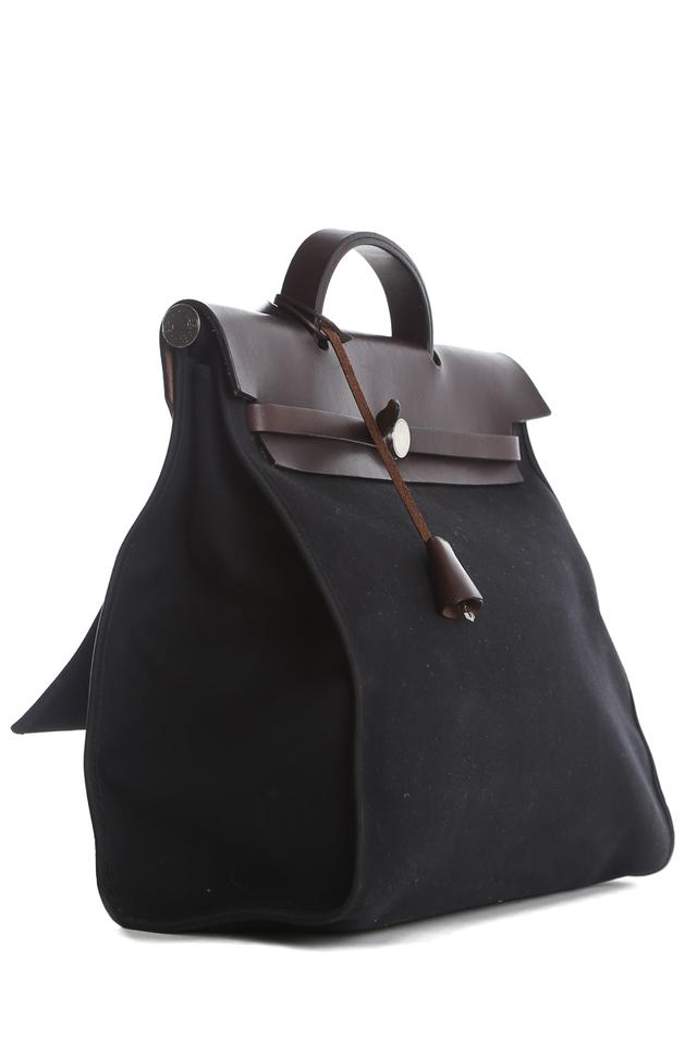 Hermès Shoulder Bag Black Tote