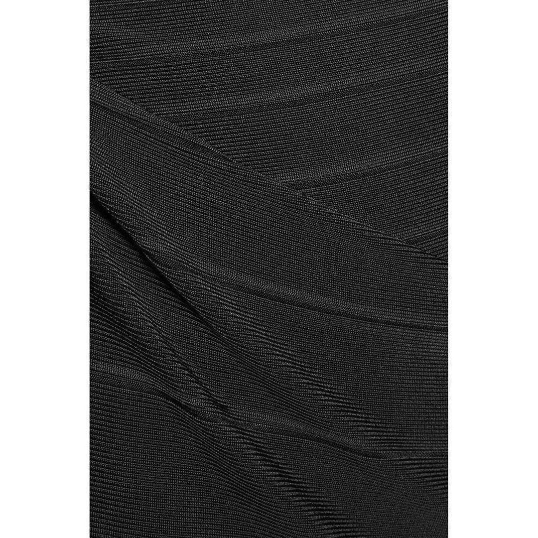 Mariana Lattice Trimmed Bandage Gown