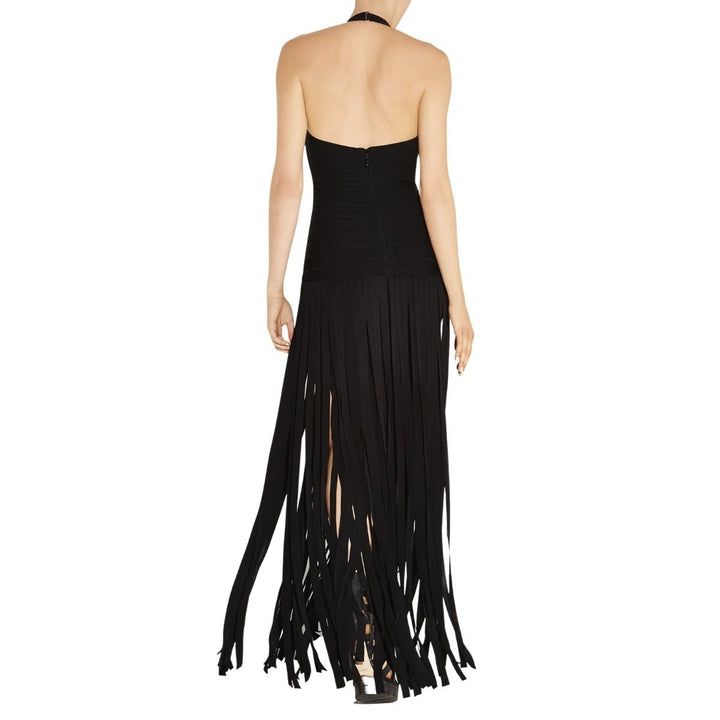 Rebekah Fringe Bandage Gown