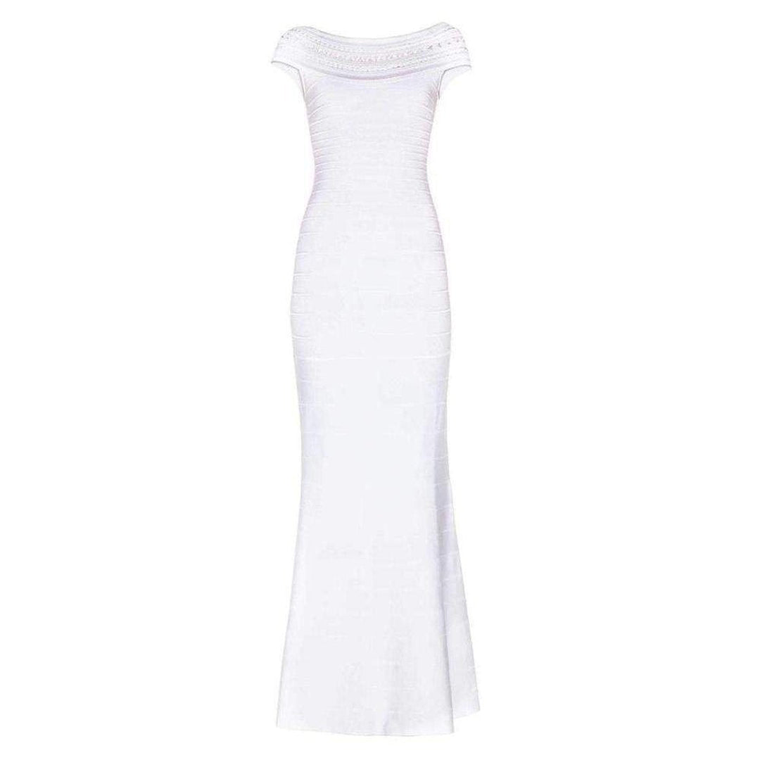 Sophia Braided Ottoman Crochet Gown