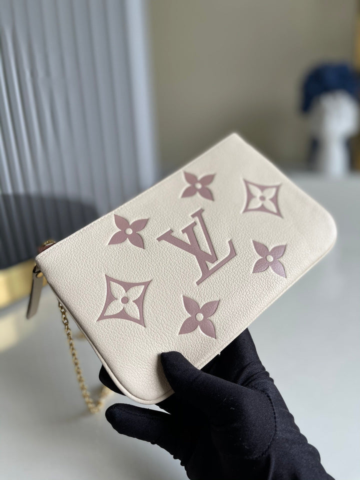 Louis Vuitton Double Zip Pochette Bag