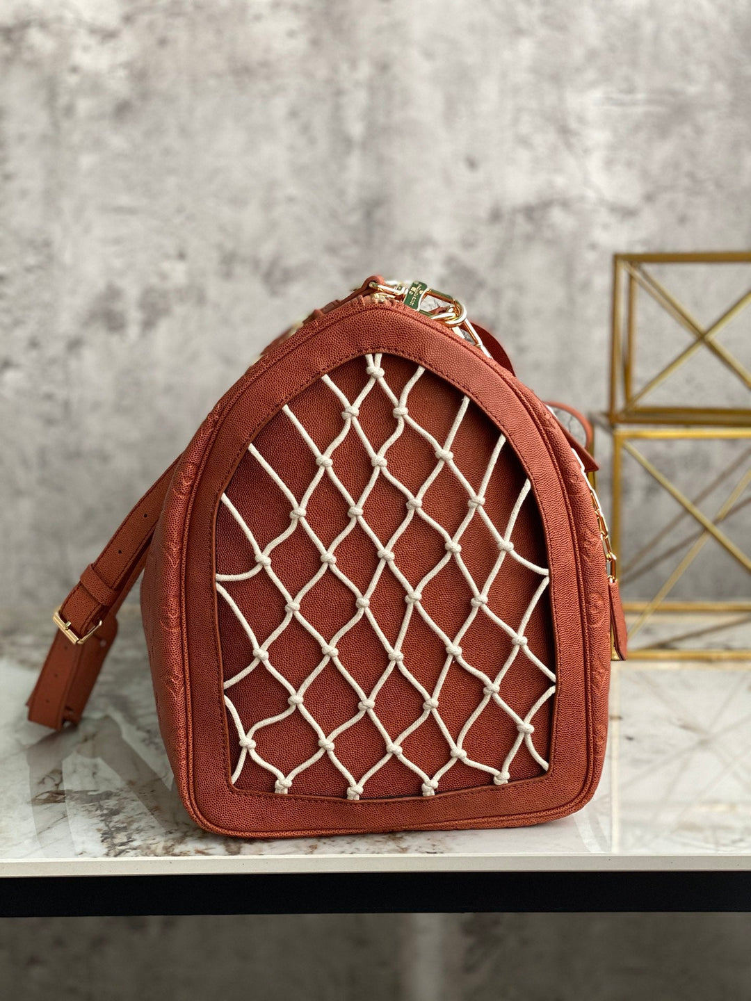 Louis Vuitton Keepall Boudouliere Bag 55