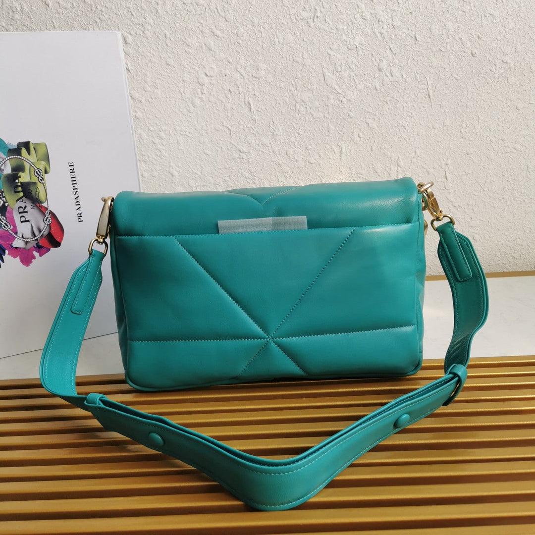 Prada Padded Nappa Leather Shoulder Bag