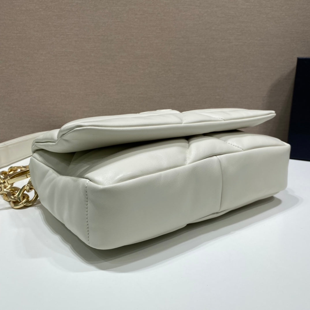 Prada Padded Nappa Leather Shoulder Bag