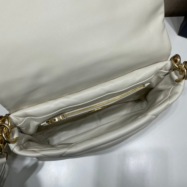 Prada Padded Nappa Leather Shoulder Bag