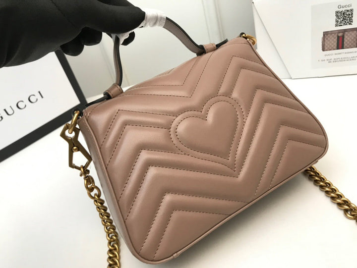 Gucci GG Marmont Mini Top Handle Bag