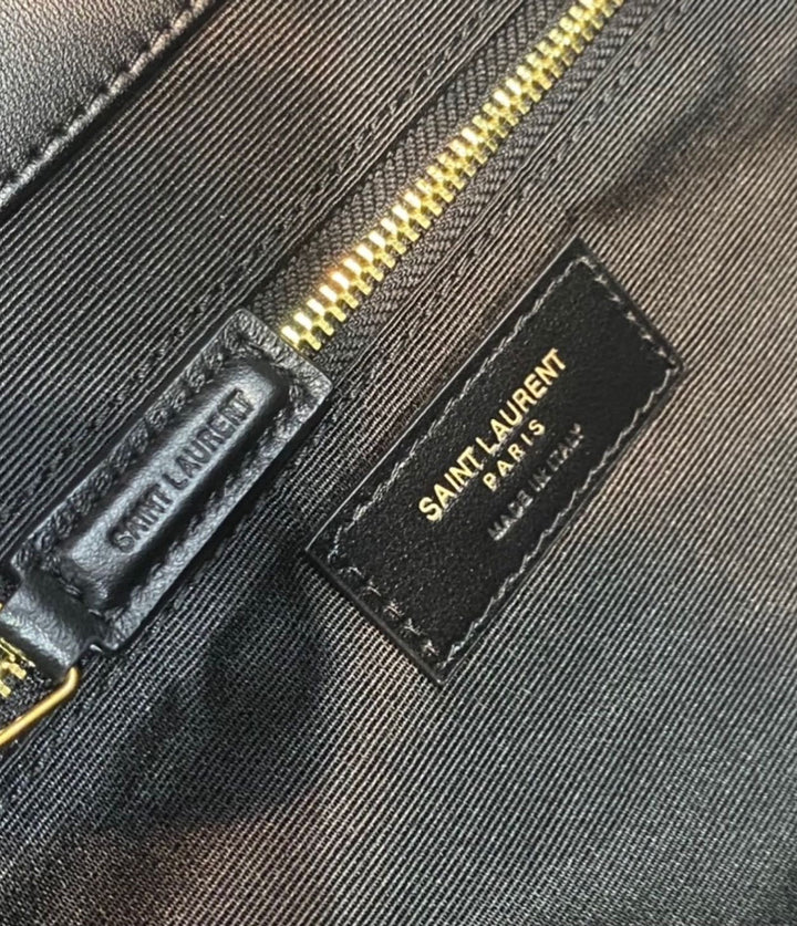 YSL Icare Maxi Shopping Bag In Quilted Lambskin