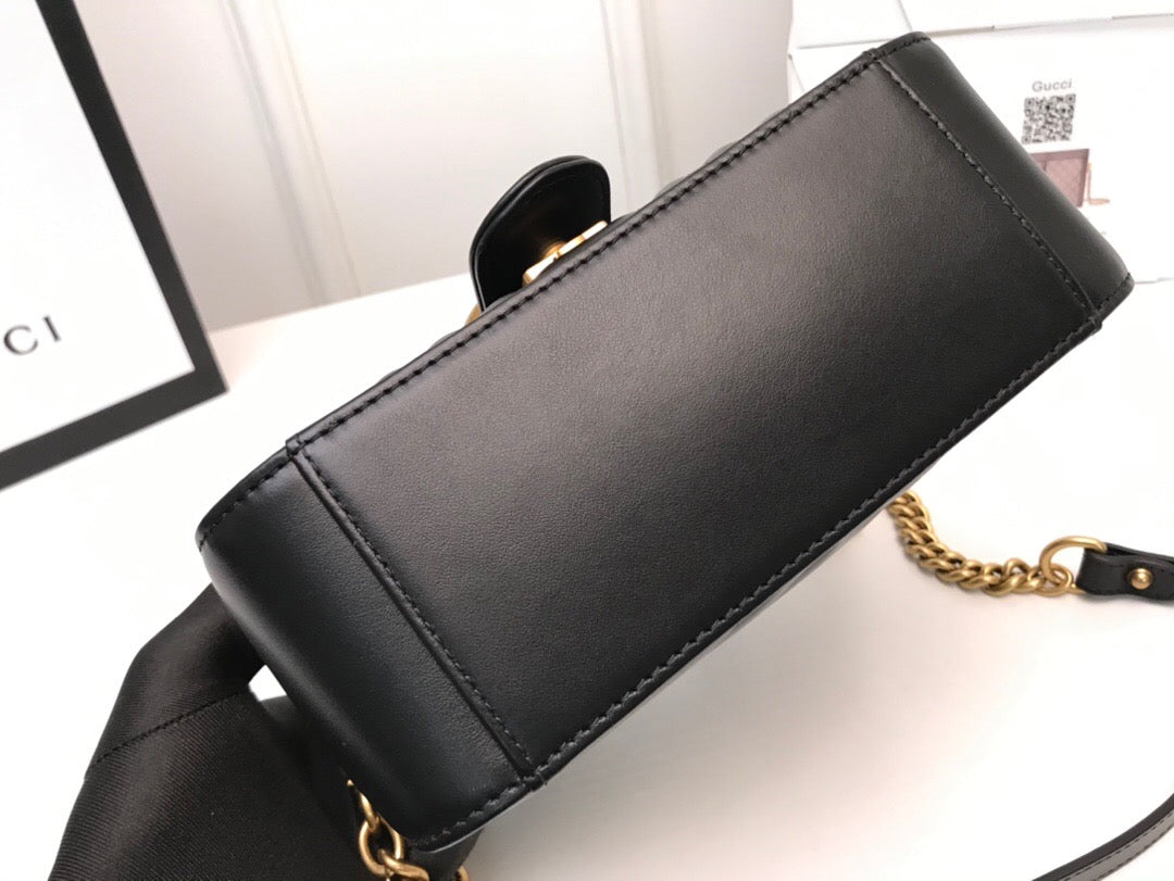 Gucci GG Marmont Mini Top Handle Bag