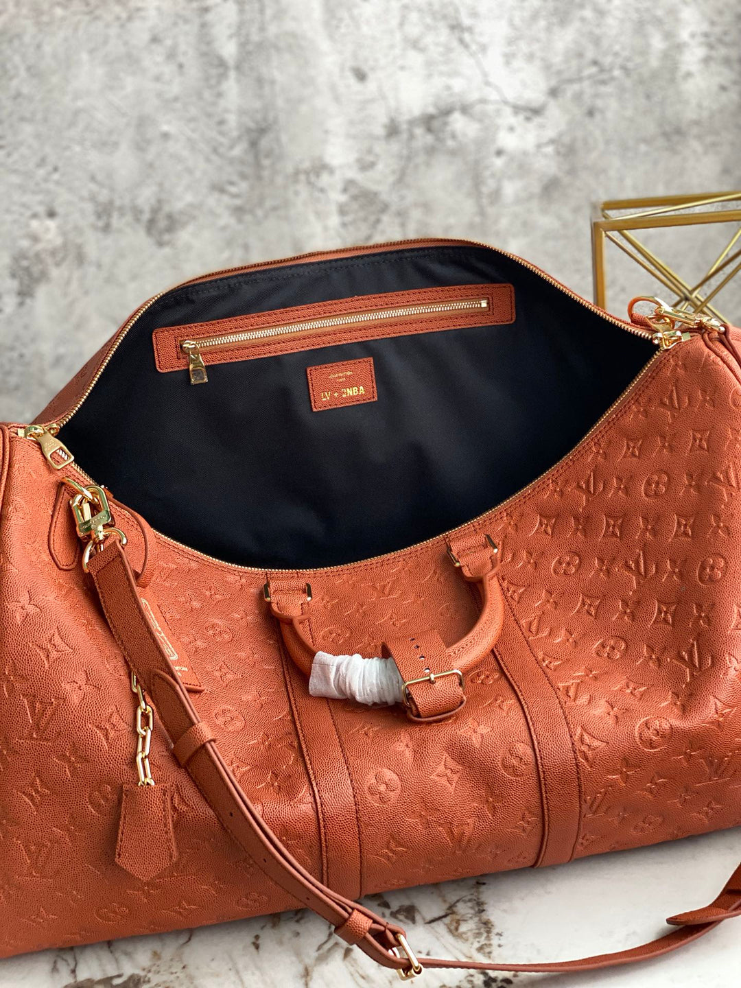 Louis Vuitton Keepall Boudouliere Bag 55