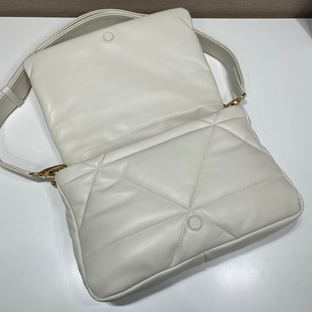 Prada Padded Nappa Leather Shoulder Bag