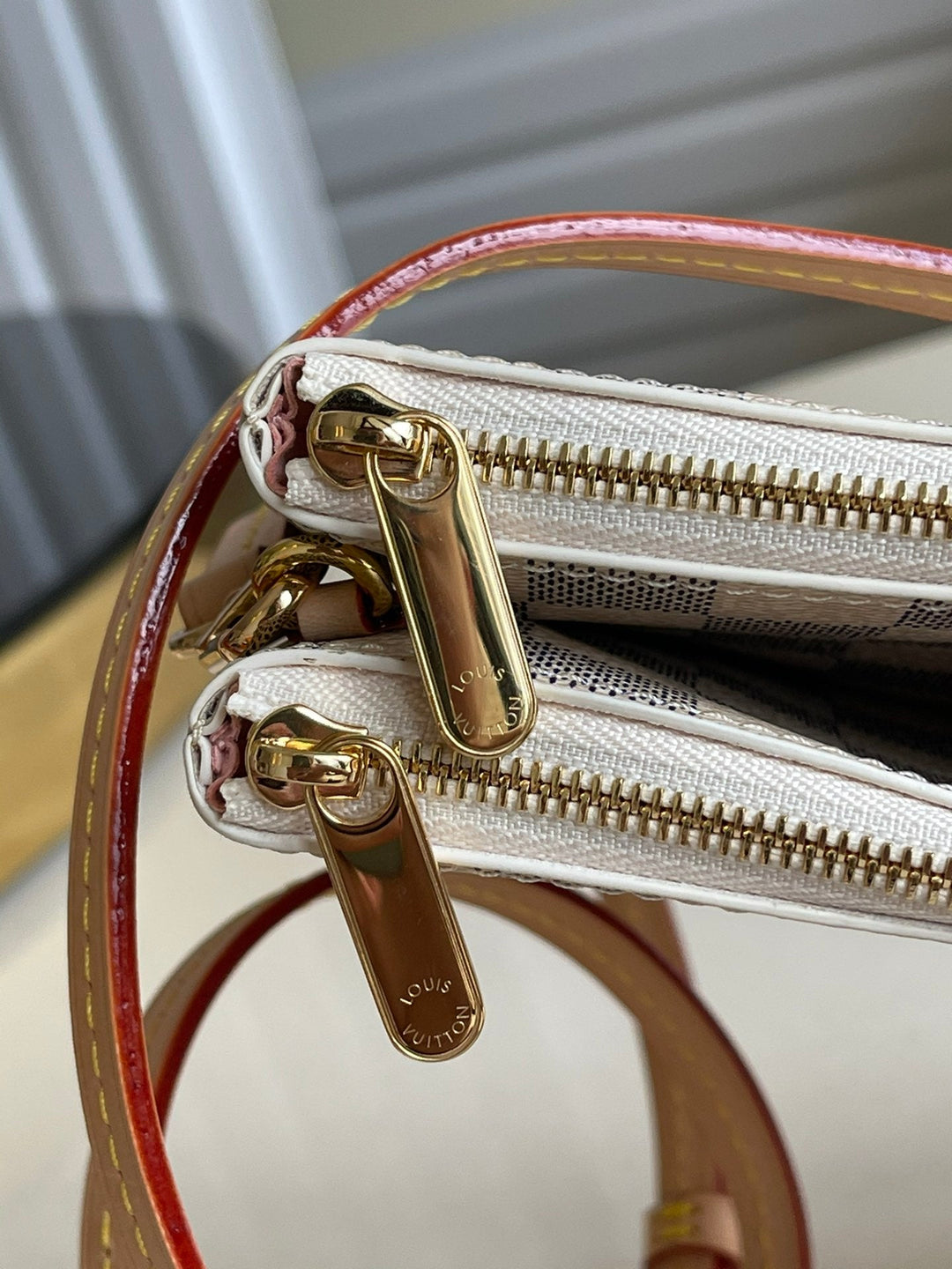 Louis Vuitton Double ZiP Pochette Bag