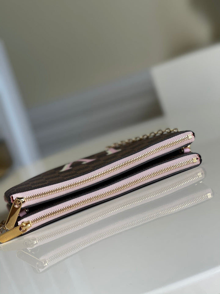 Louis Vuitton Double Zip Pochette Bag