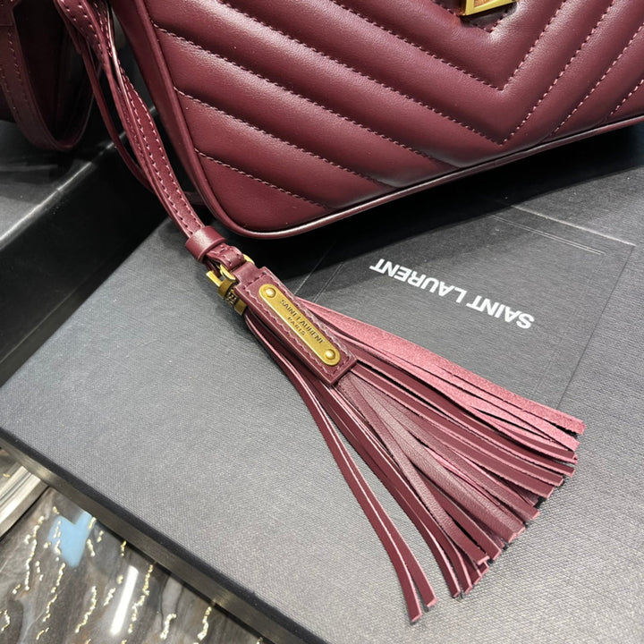 YSL Lou Camera Bag In Quilted Leather