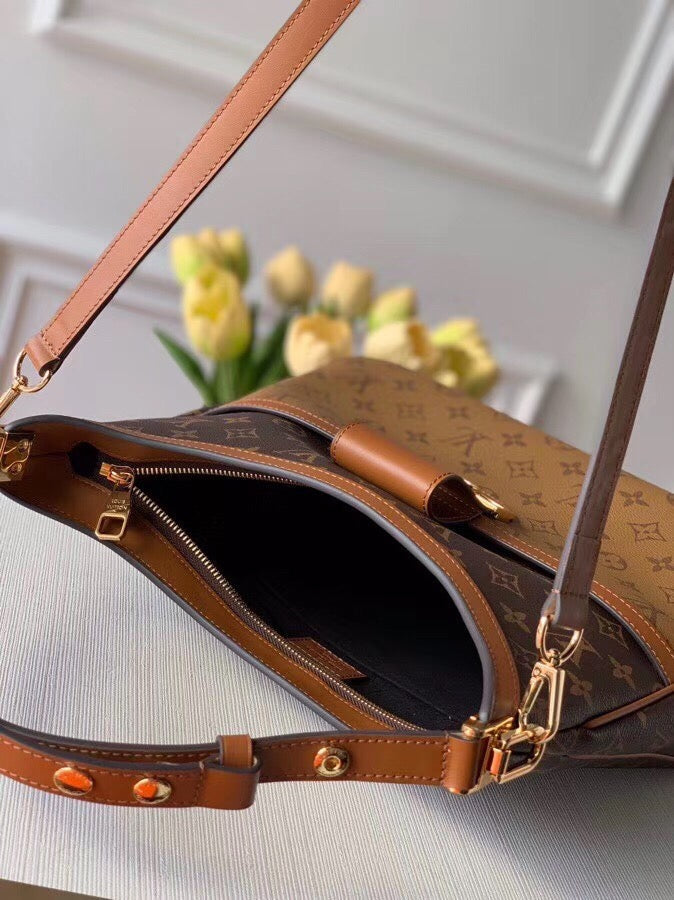 Louis Vuitton Dauphine MM Hobo Bag