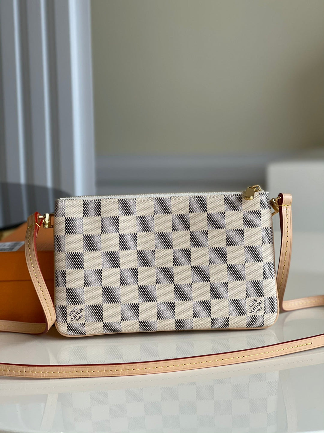 Louis Vuitton Double ZiP Pochette Bag