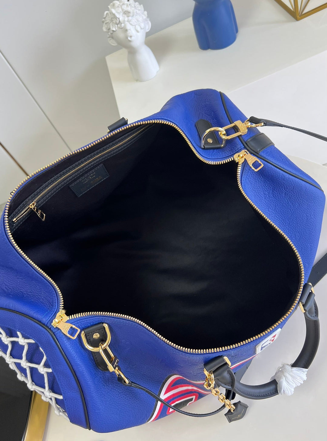 Louis Vuitton Keepall Boudouliere Bag 55