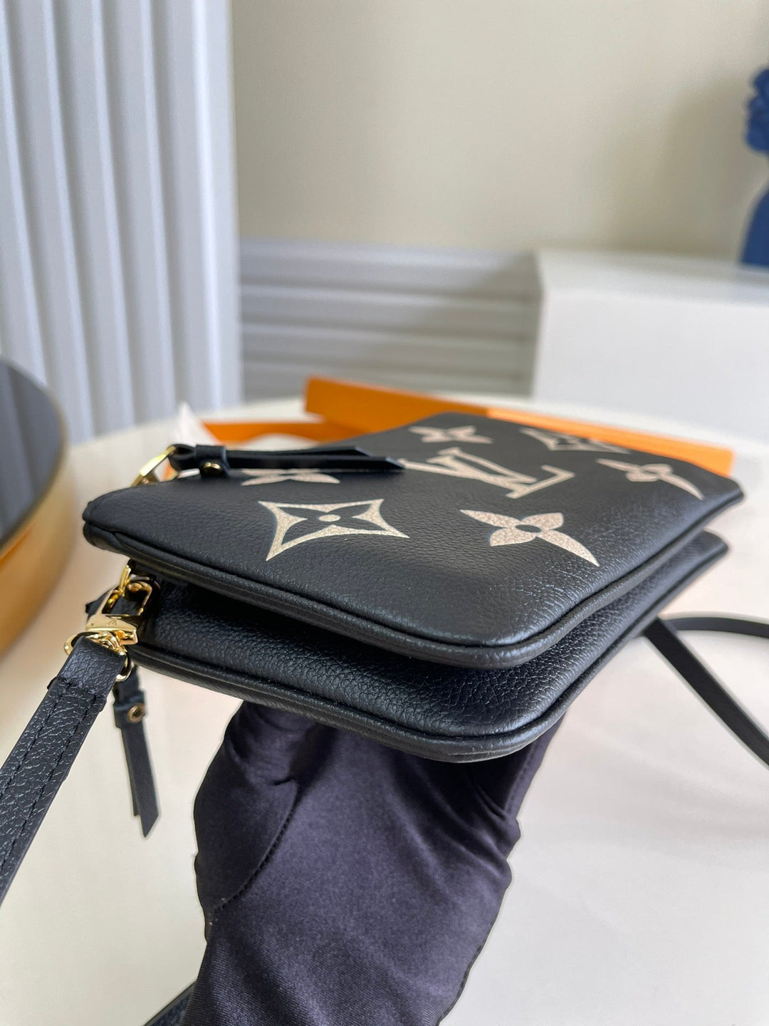 Louis Vuitton Double Zip Pochette Bag