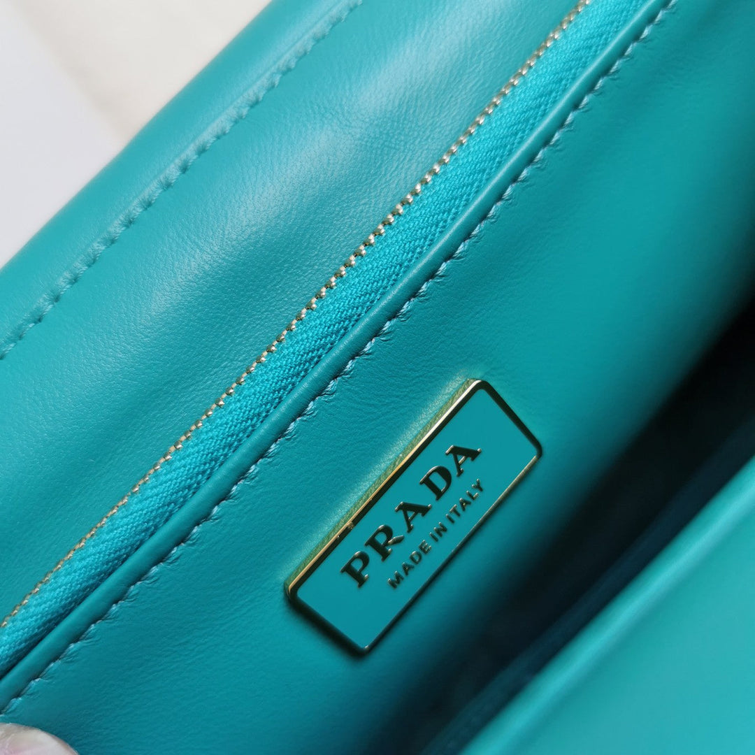 Prada Padded Nappa Leather Shoulder Bag