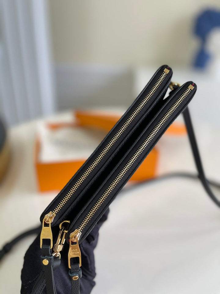 Louis Vuitton Double Zip Pochette Bag