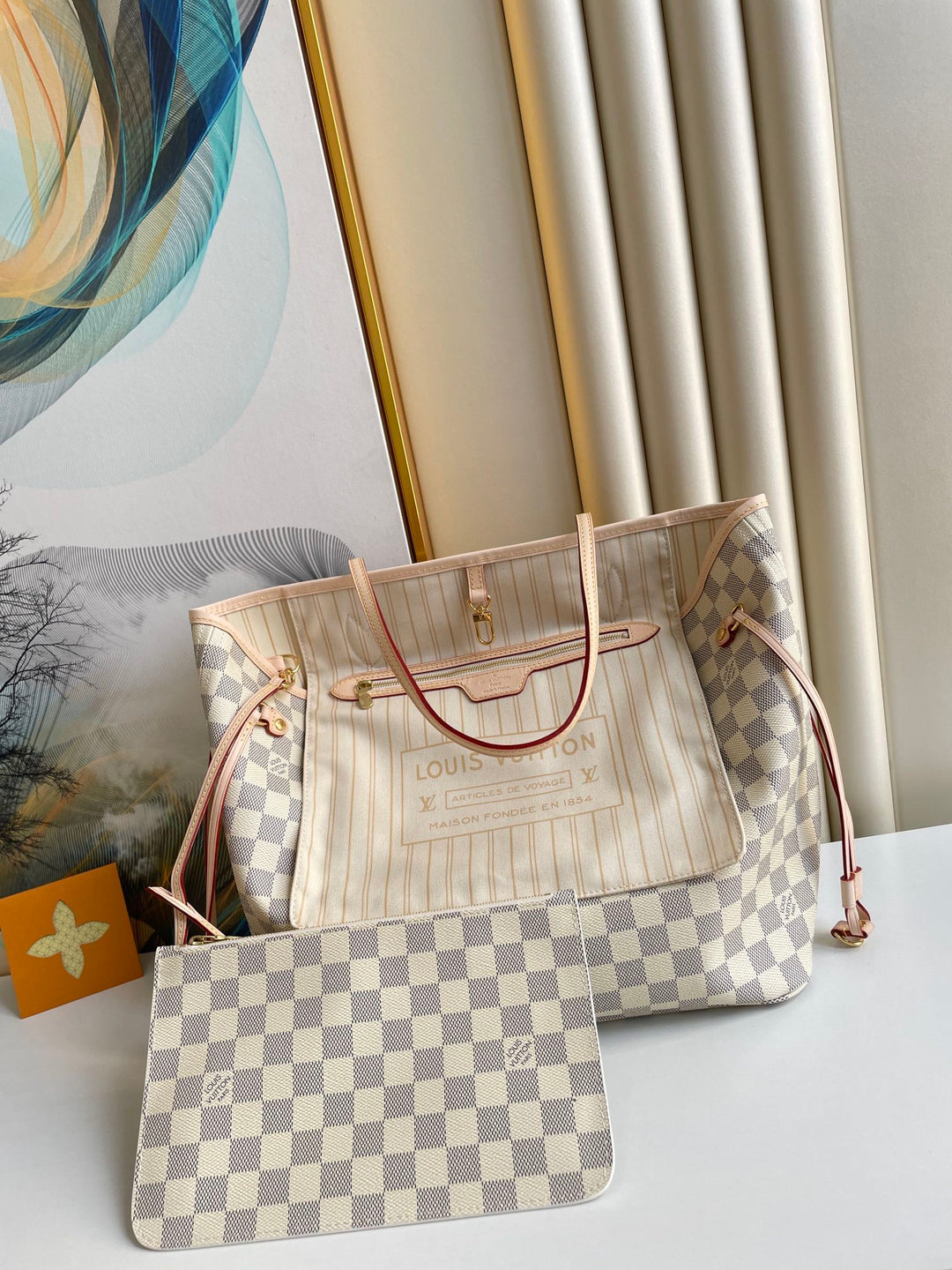Louis Vuitton Neverfull MM  Tote Bag