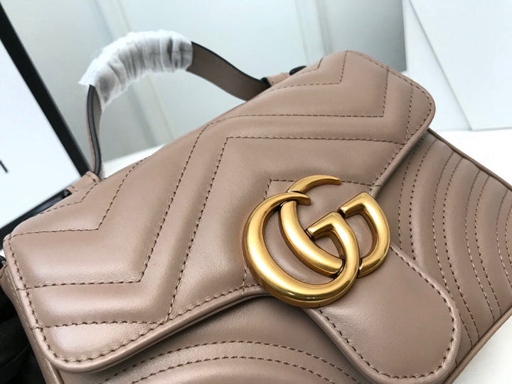 Gucci GG Marmont Mini Top Handle Bag